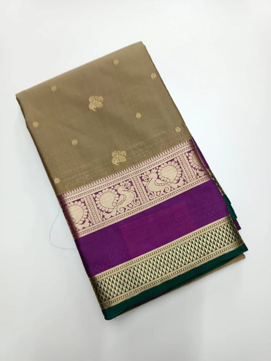 KANCHIPURAM SOFT ART SILK SAREE